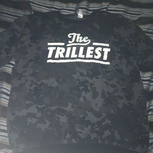 H&M The Trillest Camo Sweatshirf